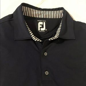Mens FOOTJOY FJ Navy ProDry Golf Polo Shirt XXL